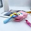 Cute Rabbit Silicone Bag Bunny Shoulder Bag Jelly Storage Bag Push Pop Bubble Purse Easter Coin Purse for Girls Kids Pop it Bag 5