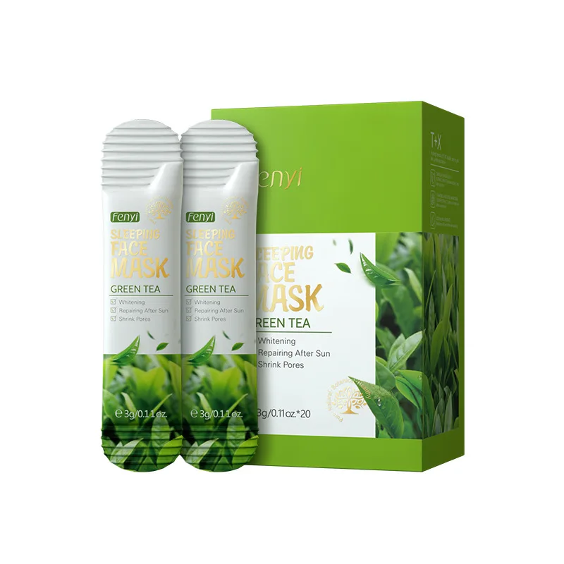 10Pcs Sleeping Face Mask Refreshing Nourishing Oil-Control Nourish Skin Care No Washing Moisturizing Beauty Face Care