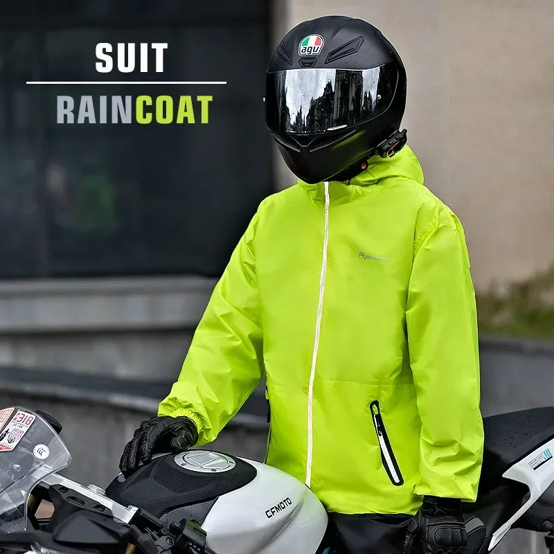 Motorcycle Raincoat Suit Rainstorm Ultra-thin Jacket Prevention Rain Waterproof Protection Riding Moto Clothing motorcycle raincoat raincoat suit
