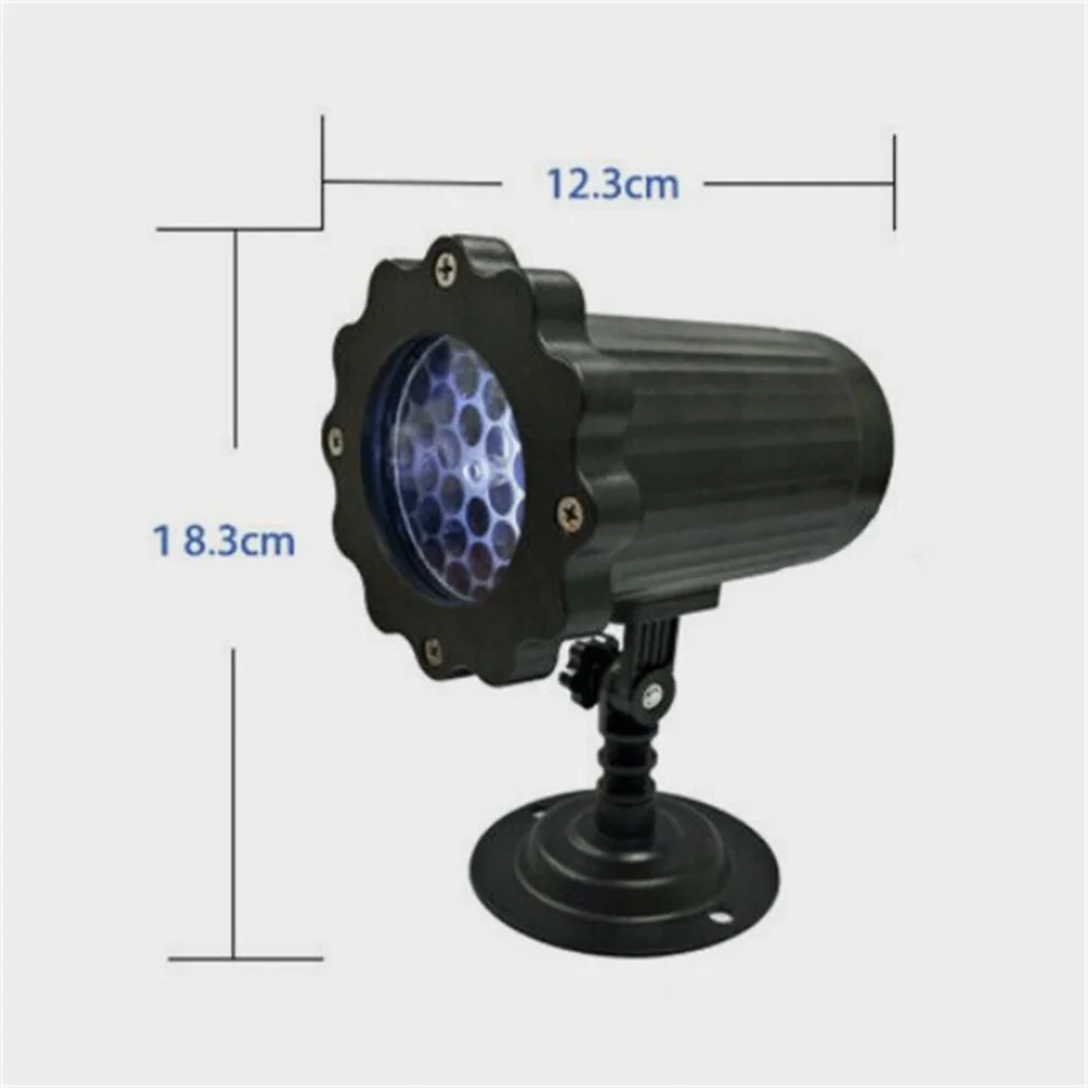 Рисунок 6 - Наружная лампа-проектор с узором в виде снежинок