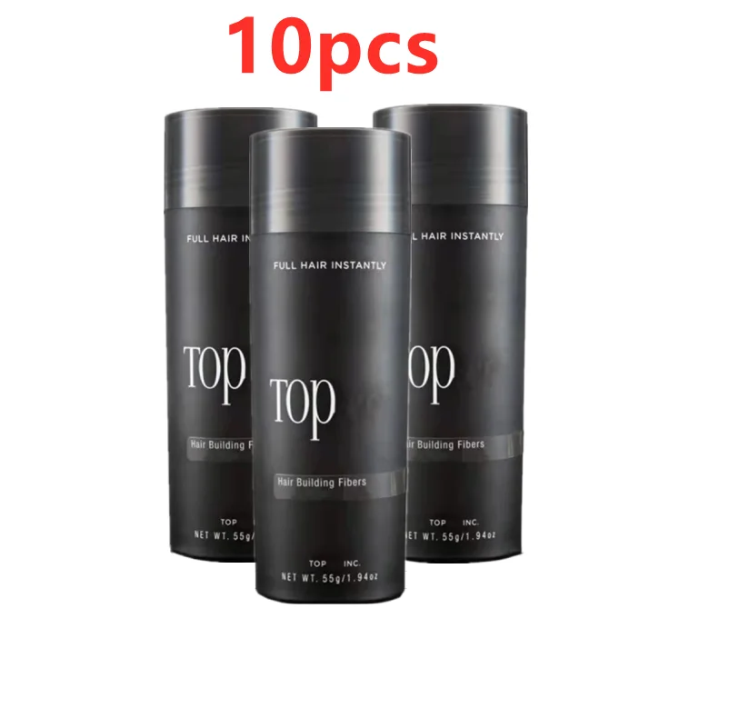 27.5g Wholesale 10pcs Keratin Hair Building Fibers Hair Fibers Capilares Fiber Hold Spray Powder Hair Treatment