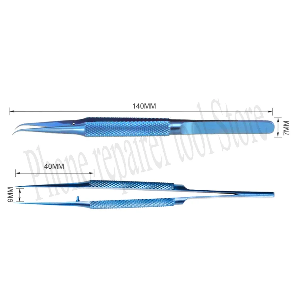 Precision Tweezers Titanium alloy 0.15mm edge professional maintenance tool for Apple main board copper wire