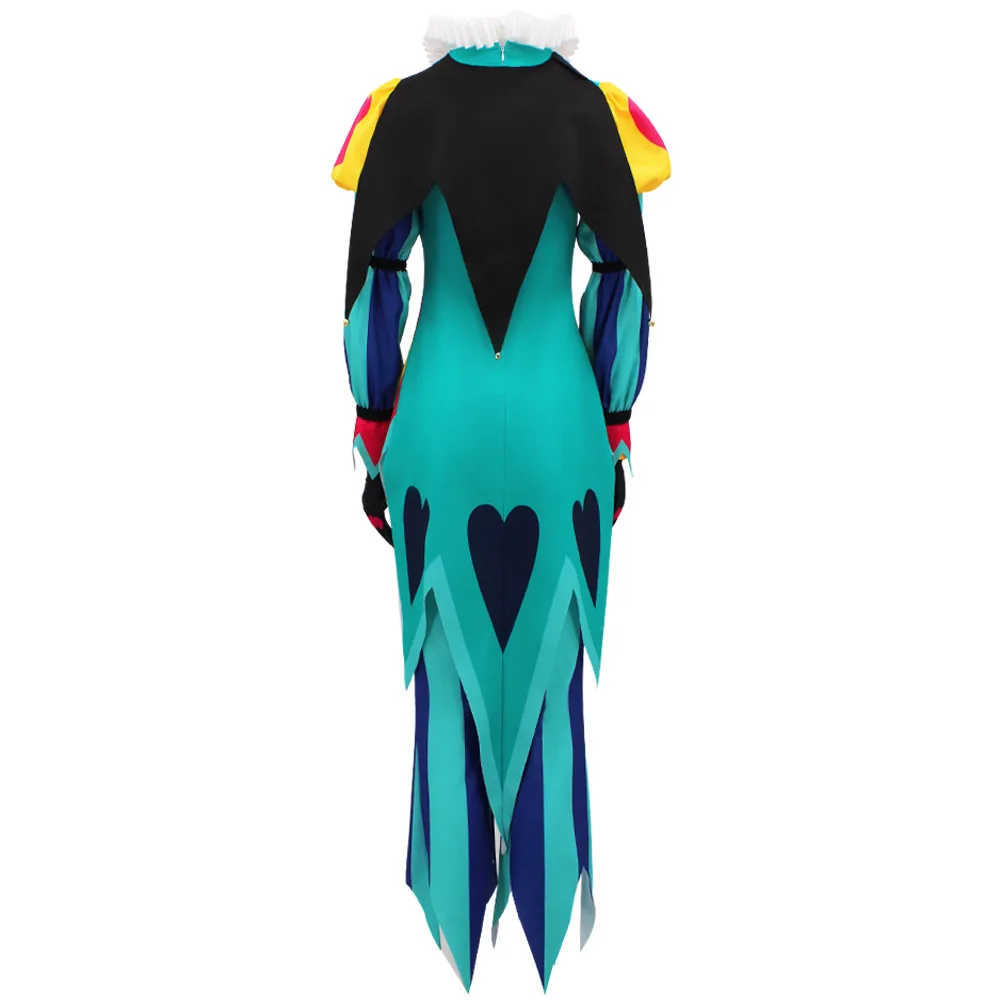 Fizzarolli Cosplay Costume Helluva Hat Boss Halloween Fancy Clown Suit Fezz Tail Carnaval Party Suit FullSet Unisex Suit XS-3XL 26 Fizzarolli Cosplay Costume Helluva Hat Boss Halloween Fancy Clown Suit Fezz Tail Carnaval Party Suit FullSet Unisex Suit XS-3XL 15