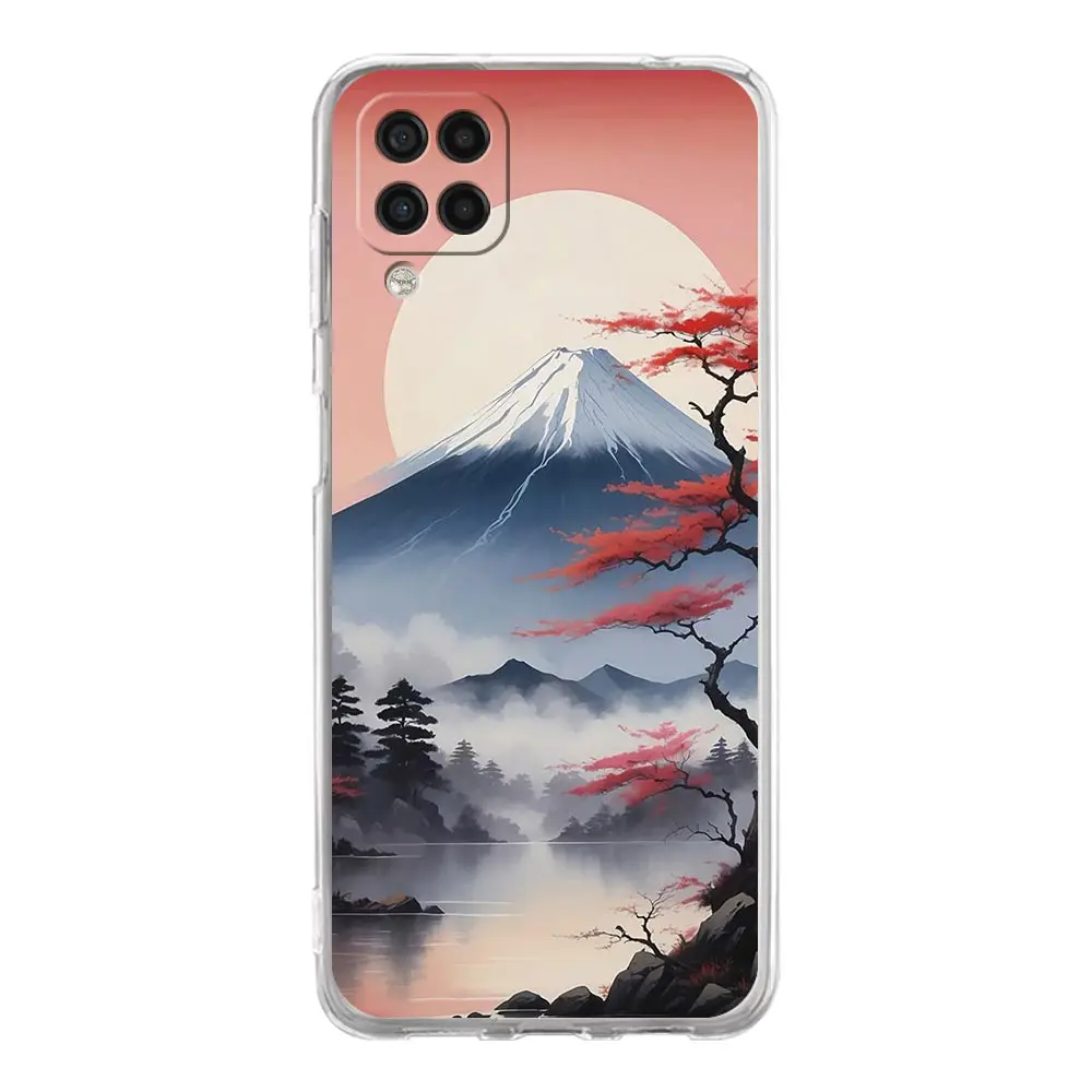 Japan Mount Fuji Cherry Blossom Phone Case Cover