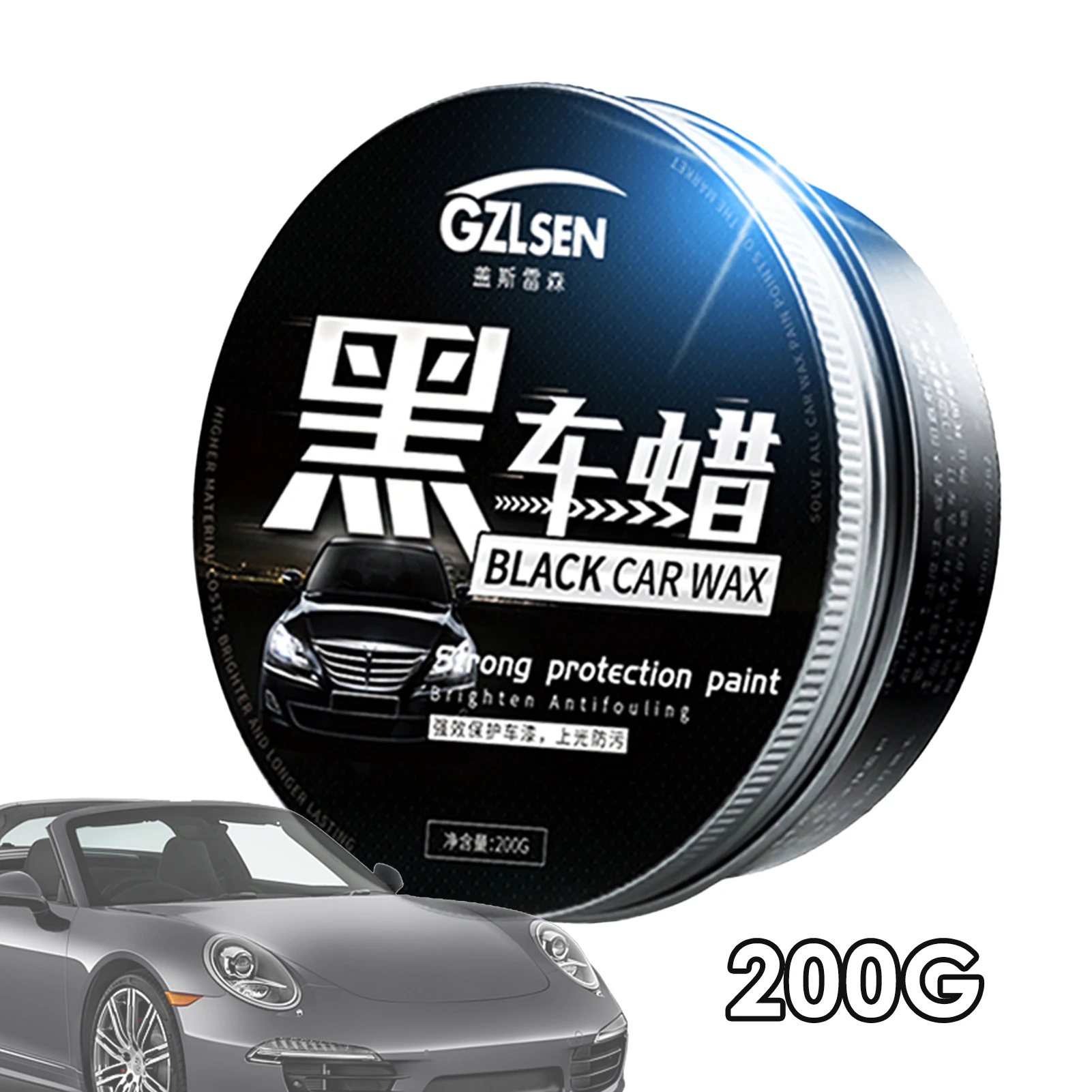 200g Car Carnauba Waterproof Hard Wax For Black Car Scratch Repair Paint Care Crystal Plating Decontaminate Pretty Well car coating car scratch filler
