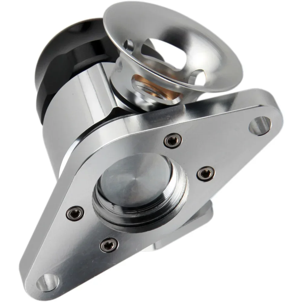 Blow Off Valve Blanking Plate Für Subaru WRX 02-07 & STI 04-21 – CNC-Alu, 3/8 Zoll, Silber