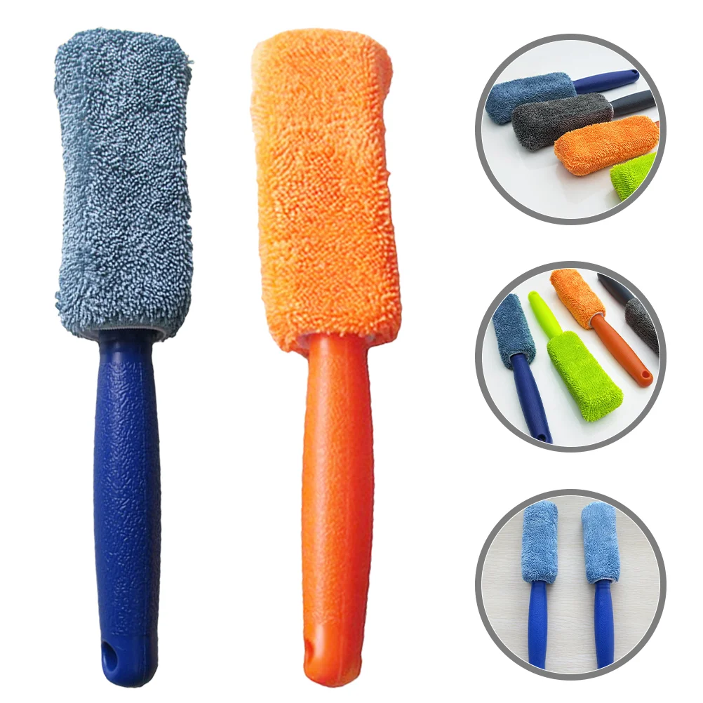 2 Pcs Cleaning Brush Wheel Brushes Rims Wheeled Car Washing Tire Wheels  Plastic Rv Vehicle - AliExpress