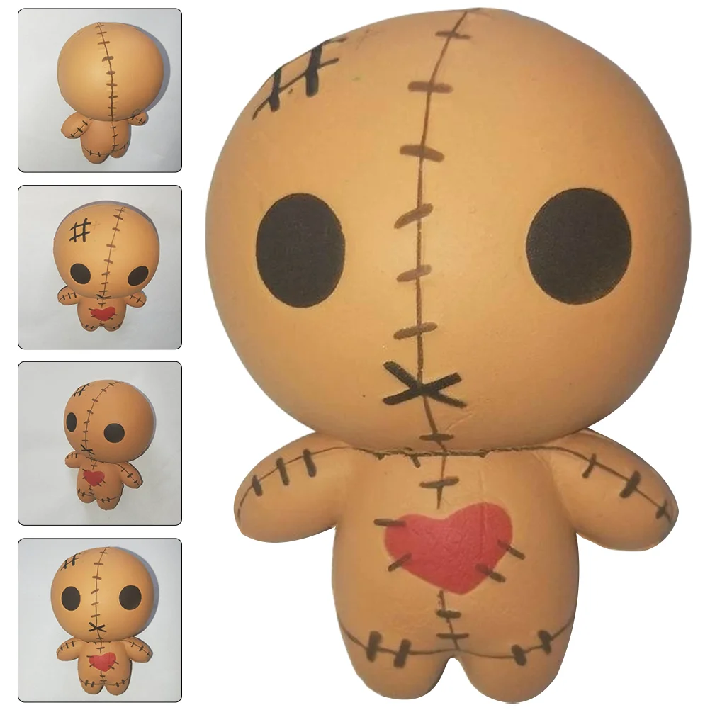 Ghost Dolls Horror Voodoo Dolls Stress Relief Squeeze Doll Toy Vent Toy Halloween Haunted Prank Decompression Toys Child Gifts