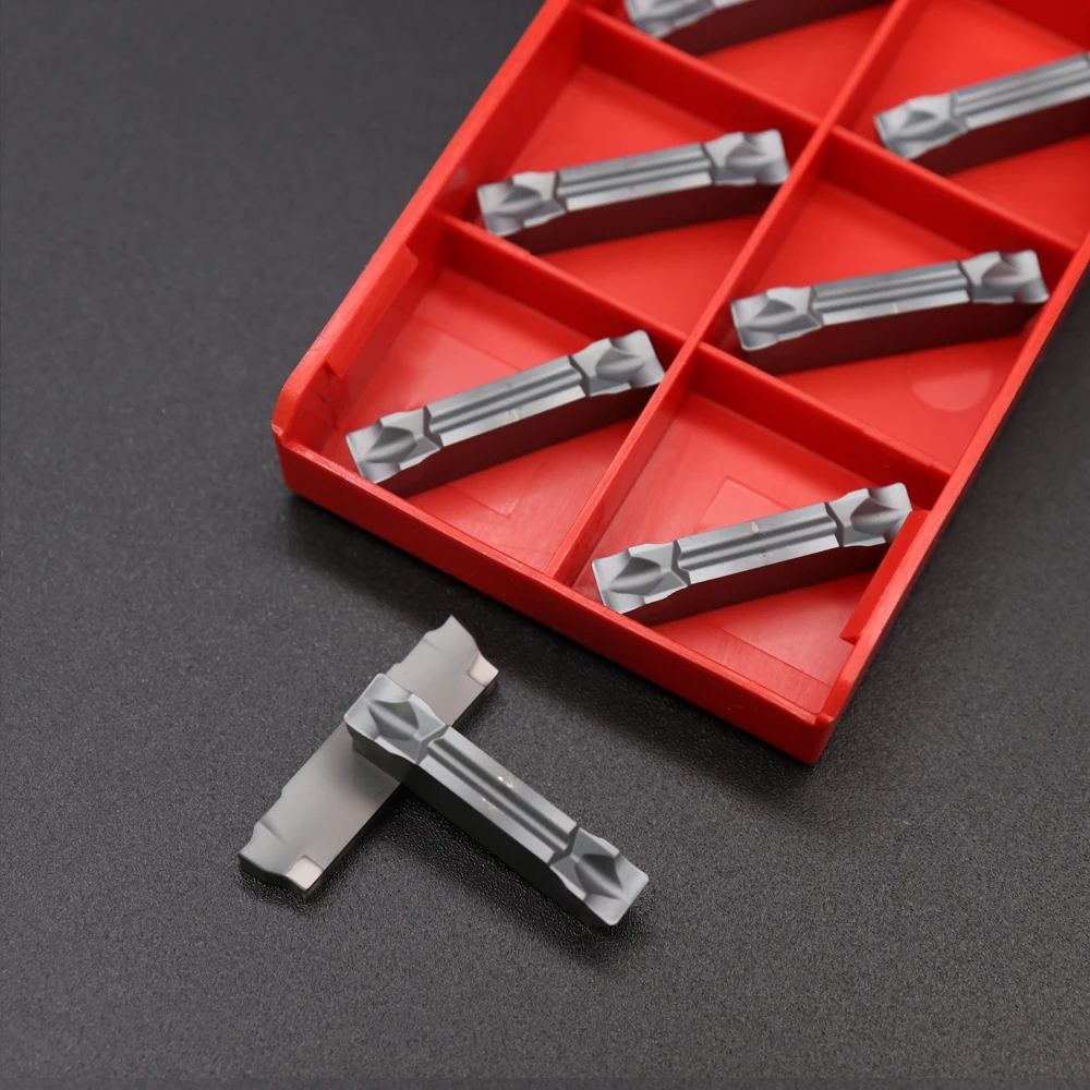 

10Pcs MGMN200 MGMN250 MGMN300 MGMN400 J 9030 Grooving Insert Lathe Slotted Blade Turning Tool Carbide Insert CNC Lathe Cutter