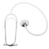 Working Nursing Stethoscope Game Props False Toy for Children White Metal Nurse 1