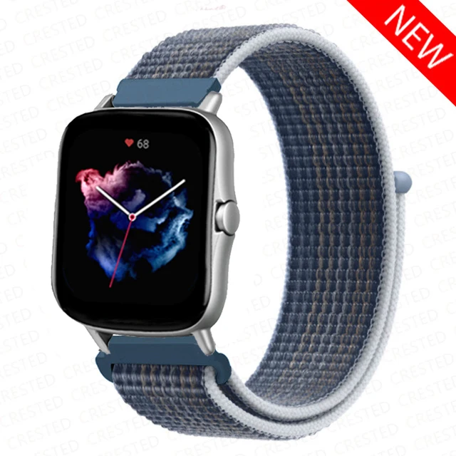 Nylon Sport Watch Band Bracelet - 20mm/22mm Adjustable Strap