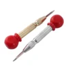 2 Pcs High Speed Center Punch,Center Hole Punch Marker Scriber For Wood,Metal,Plastic,Car Window Puncher Breaker Tool With 2