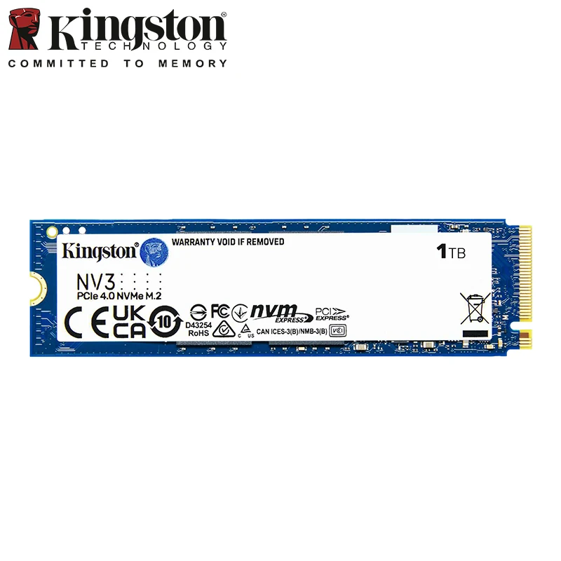 2枚Kingston NV3 1TB SSD PCIe 4.0 M.2新品 Amazon.com: Kingston NV3 1TB M.2 2280 NVMe SSD | PCIe 4.0
