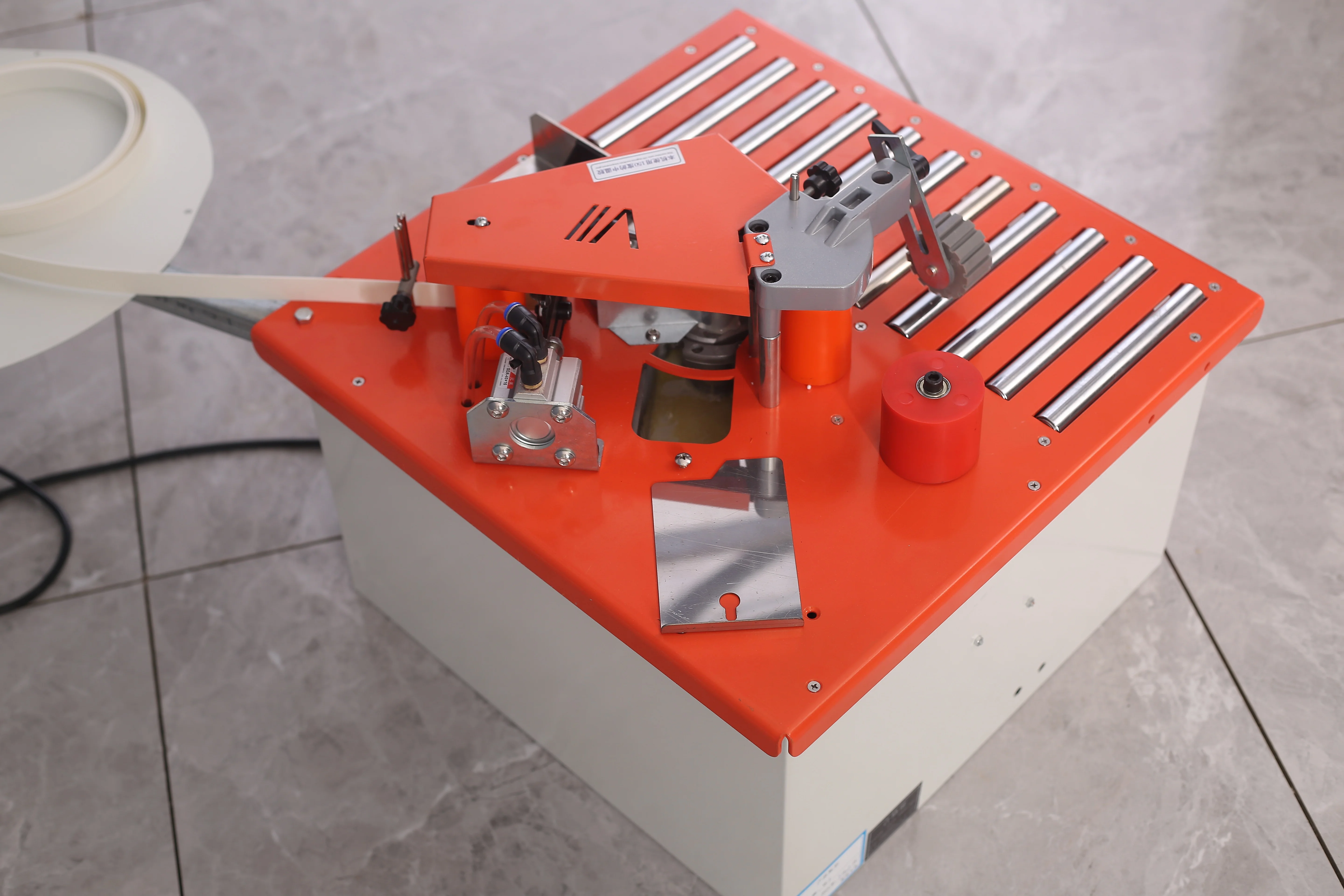 WANJIA Sliding Table Mini Edge Banding Machine Portable Small Manual Hand-sealed