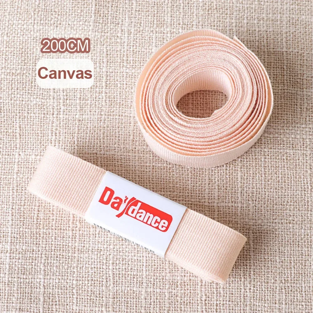 Ballet Pointe Shoe Satin Bandage Women Canvas Dance Ribbon for Toe Shoes Professional Training Performance Ballerina Accessories