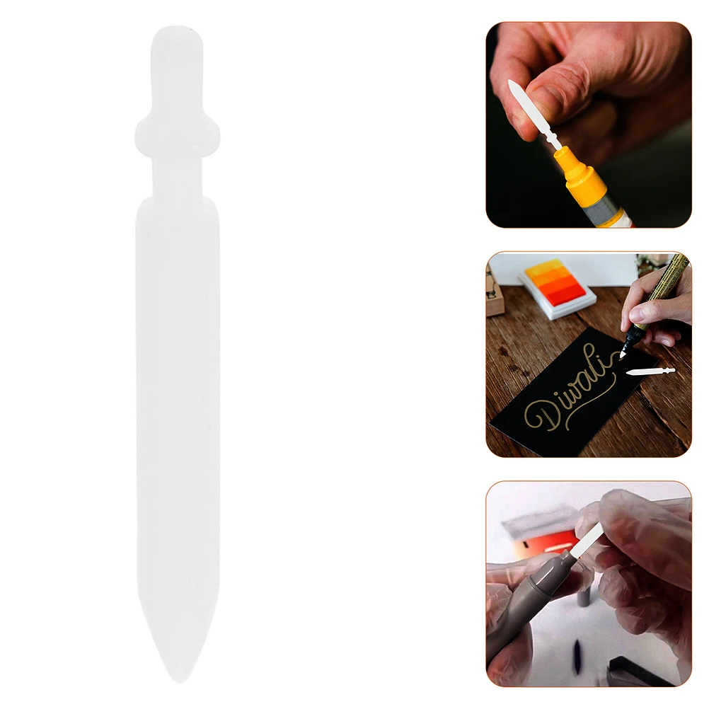 20pcs Replacement Paint Pen Nibs Acrylic Marker Replaceable Nibs Paint Pen Tips 0.7mm Paint Markers Painting Pen Nips