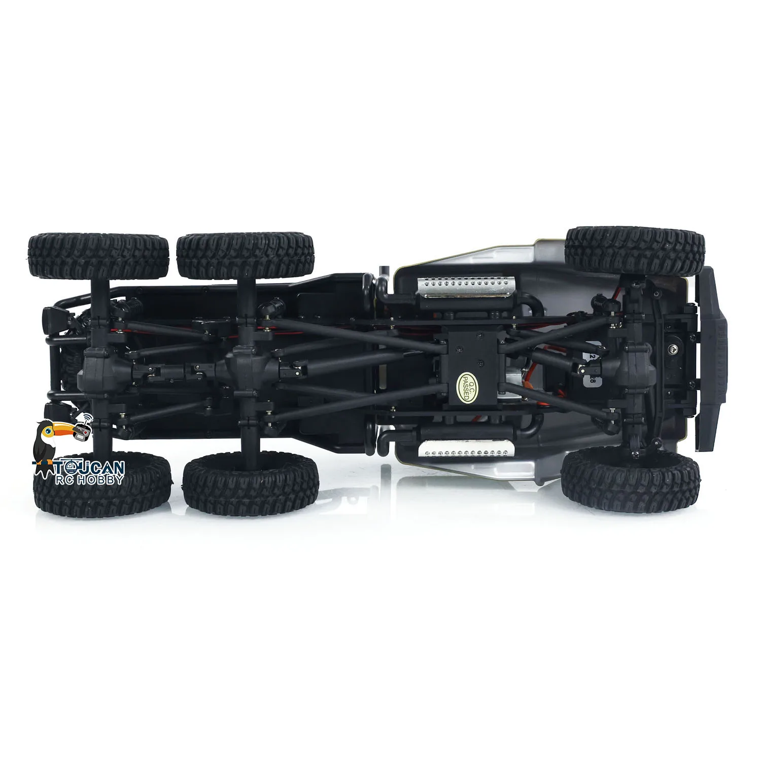 Hobby Plus 6x6 1/18 RC Off-road Vehicles Remote Control Climbing Crawler Cars Model with Motor Servo ESC Light System TH24019 5