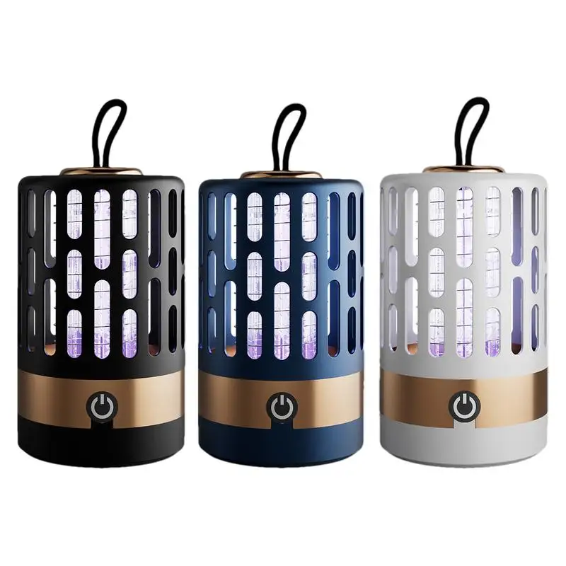 휴대용 모기 킬러 램프, USB 충전 플라이 트랩, 튼튼하고 무소음 전자 플라이 트랩, 실내 야외 플라이 재퍼
