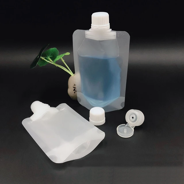 30/50/100 Ml Krém Adagoló Táska Utazás Újrahasznosítható Szivárgásálló Újratölthető Puche Sampon Folyékony Kozmetikai Csomagoló Tárolóedény - Image 4