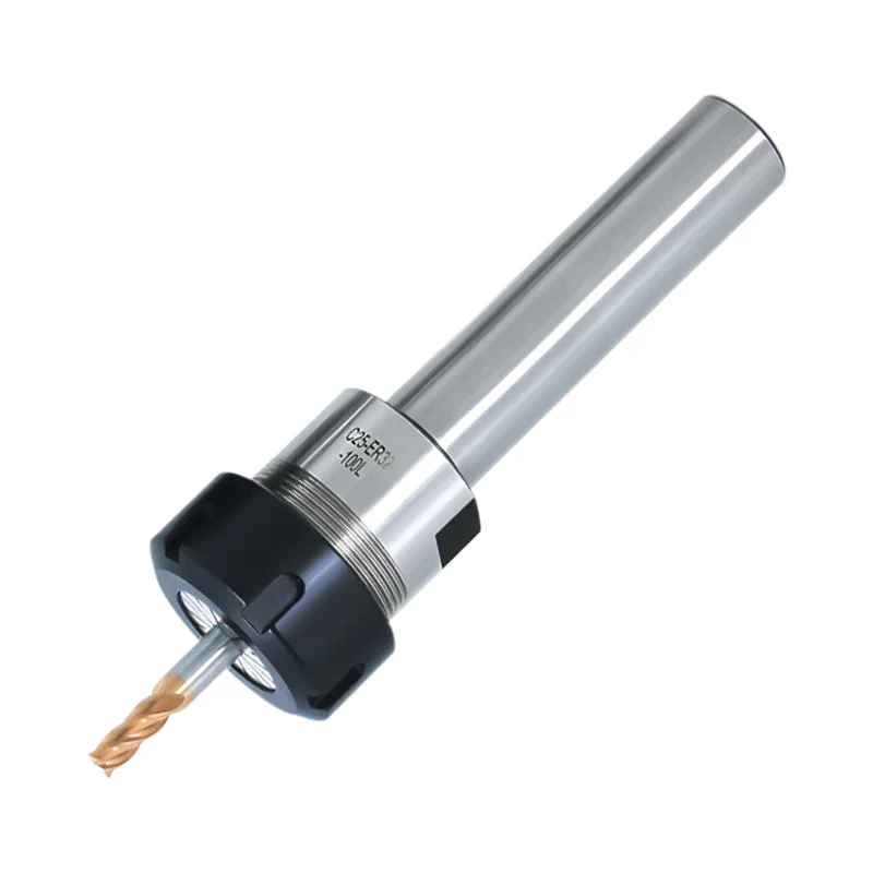 C8 C10 C12 C16 C20 C25 C32 ER8 ER11 ER16 ER20 ER25 ER32 100 150L Collet Chuck Holder CNC Milling Lengthen Tool ER Extension Rod tool holder collet chuck collet chuck holder