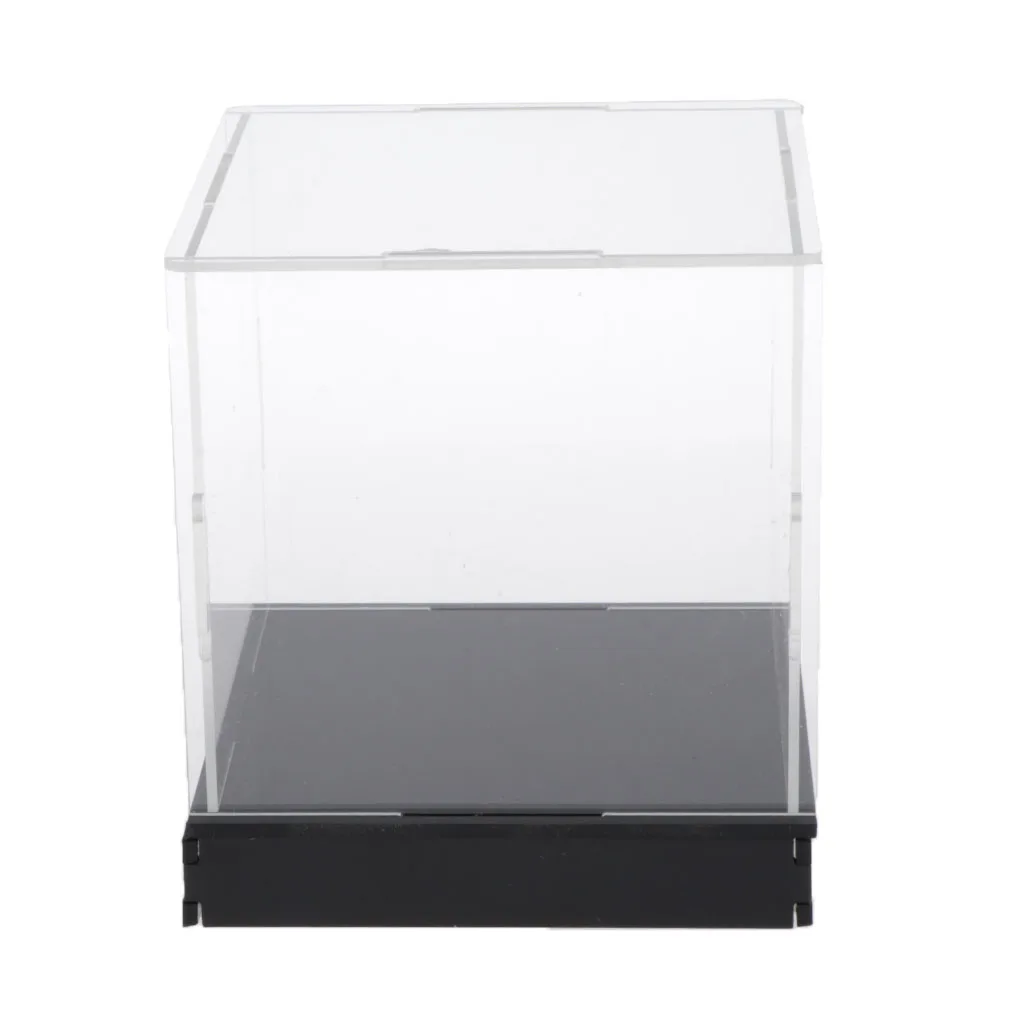 

Acrylic Display Show Case with Plastic Base Countertop Box for Action Figure, 3D Model