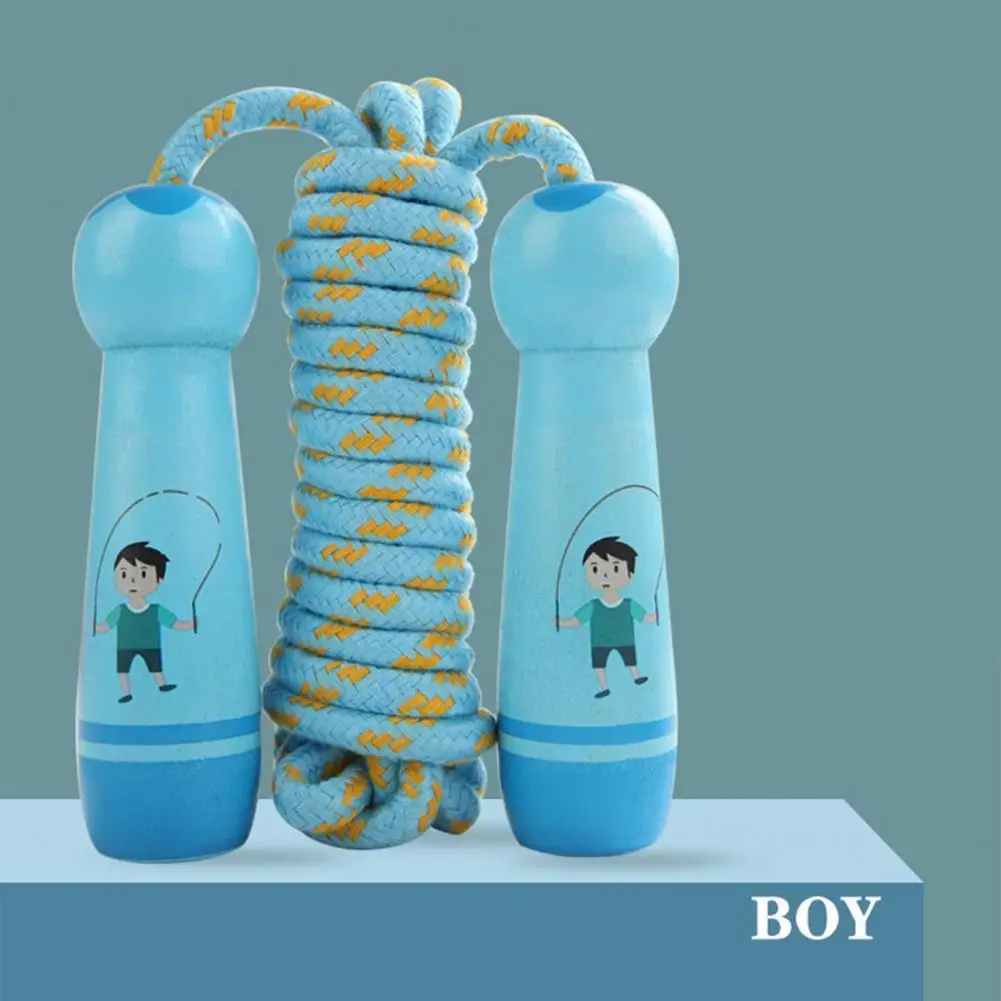 Professional Children Jump Rope Sports Skipping Rope Cartoon Print Sports Weight Loss Children Jump Kid