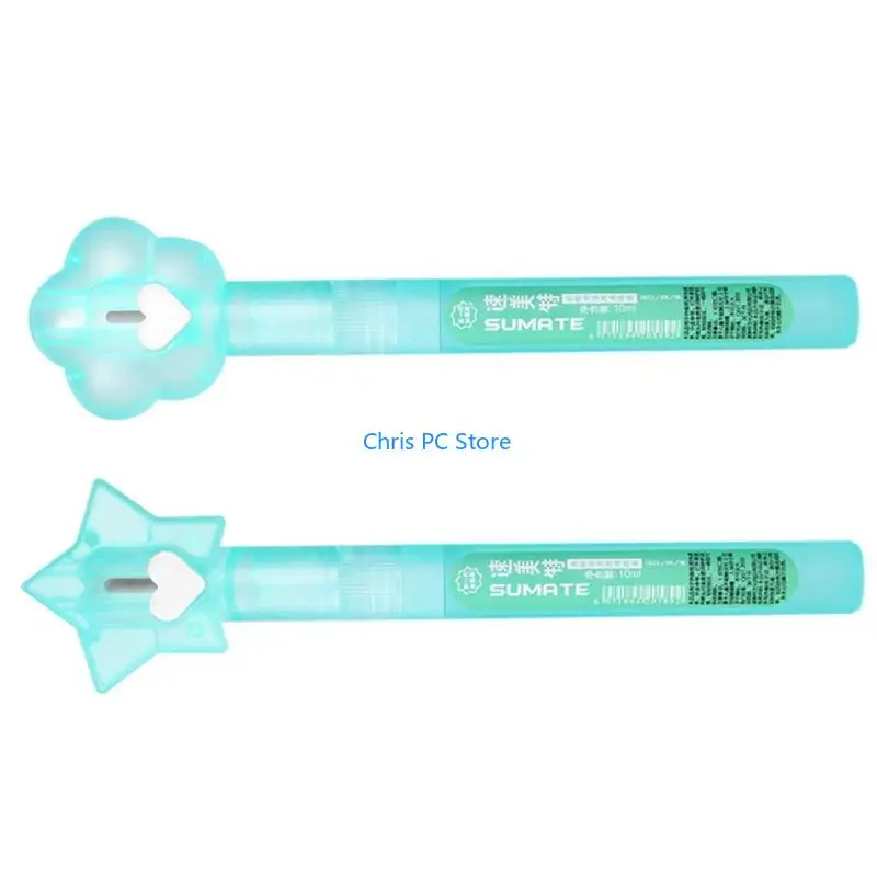 기밀 문서 및 메일 주소의 개인 정보를 은폐하기 위한 봉투 오프너가 포함된 H8WA 소형 교정 분무기 펜