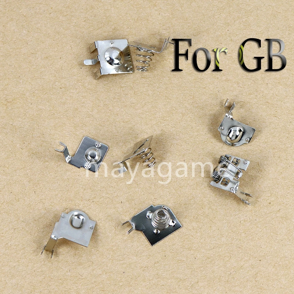 50 Paia Di Fogli A Molla Della Batteria Per Gbc Gbl Gba Gb Gbp Console Scheda Madre Contatto Shrapnel Conduttivo