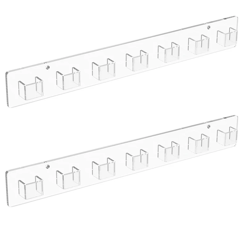 

Sunglasses Organizer 2 Pack, Wall Glasses Holder, Acrylic Sunglasses Display, For Office & Home Decor, Unique Gifts Easy To Use