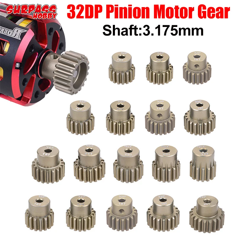 Traxxas 5646 20-Tooth Pinion Gear - 0.8 Metric Pitch, 5mm Shaft, For 32-Pitch Spur Gears - View #12