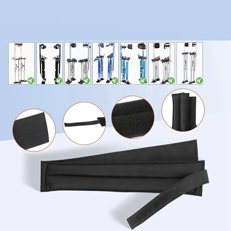

1 Pair Comfortable Stilt Straps Padded Wide Stilt Straps Leg Bands Work With Various Brands Of Stilts