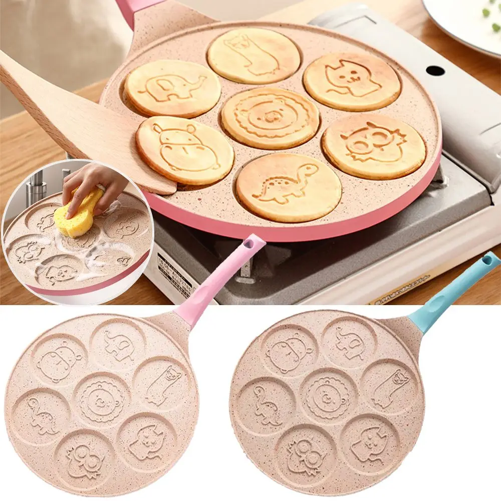NewSiliconeHandlePancakesCookwareBreakfastMachineOmeletPans