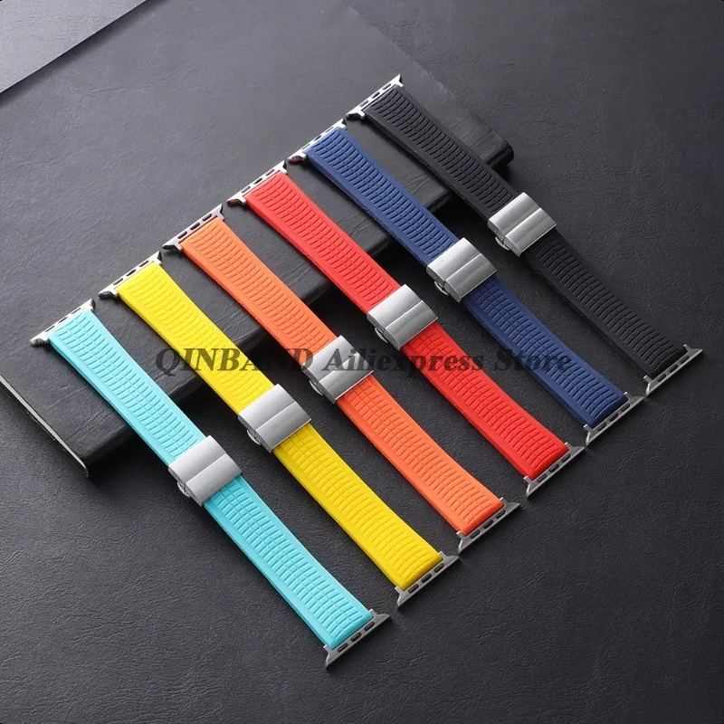 Premium Soft Silicone Watchband - Rubber Strap