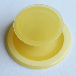 Magnetic Folding Mobile Phone Grip and Stand (YELLOW)