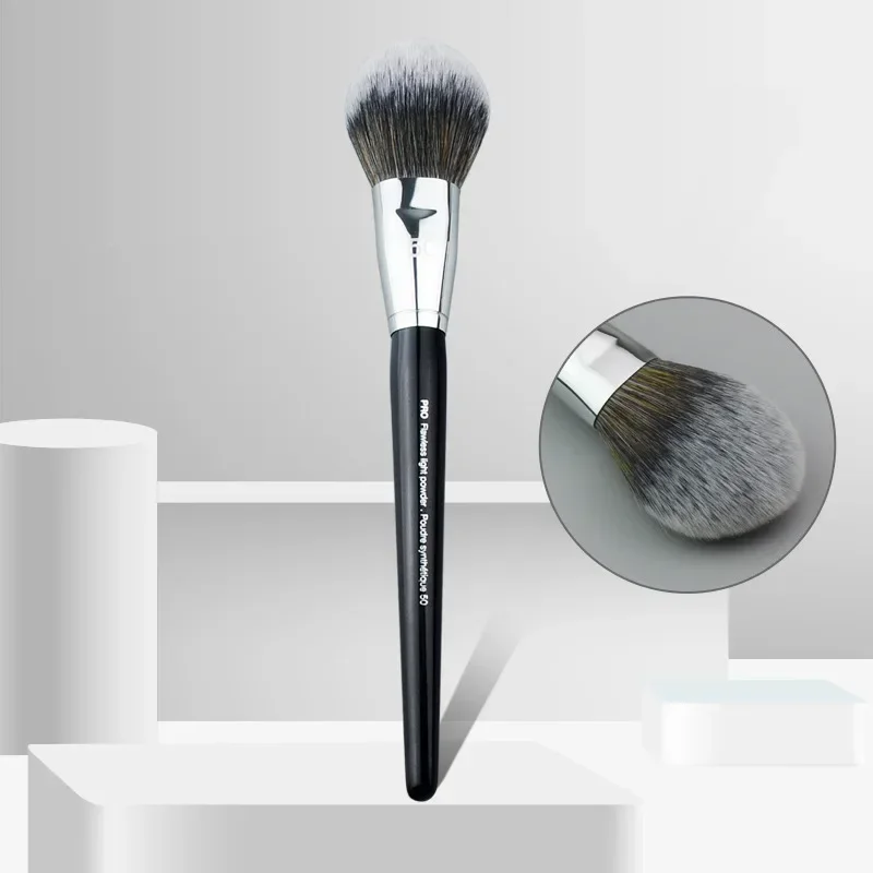 1 pz grande cosmetico morbido polvere arrossisce pennello trucco strumento pennello trucco viso guancia bellezza cosmetica spazzola per capelli liscia - immagine 5