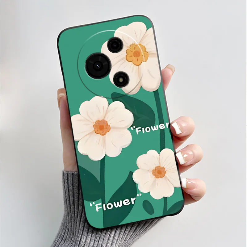 Luxury Fashion Butterfly Flowers Black Soft Silicone Phone Case Protective Cover