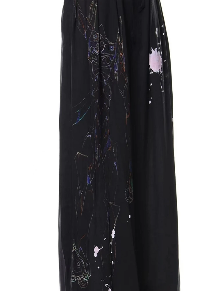 Japanese diablo luxury high quality goth niche designer joint old money style new Chinese casual warrior Barron pants