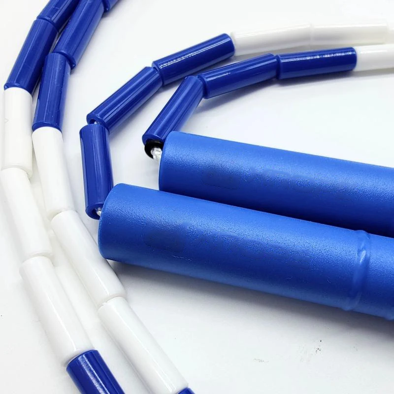 Jump Rope Hard Beaded Bamboo Skipping Rope Fancy Jump Work Out Children's Jumping Rope Jump Beaded Exercising At Home