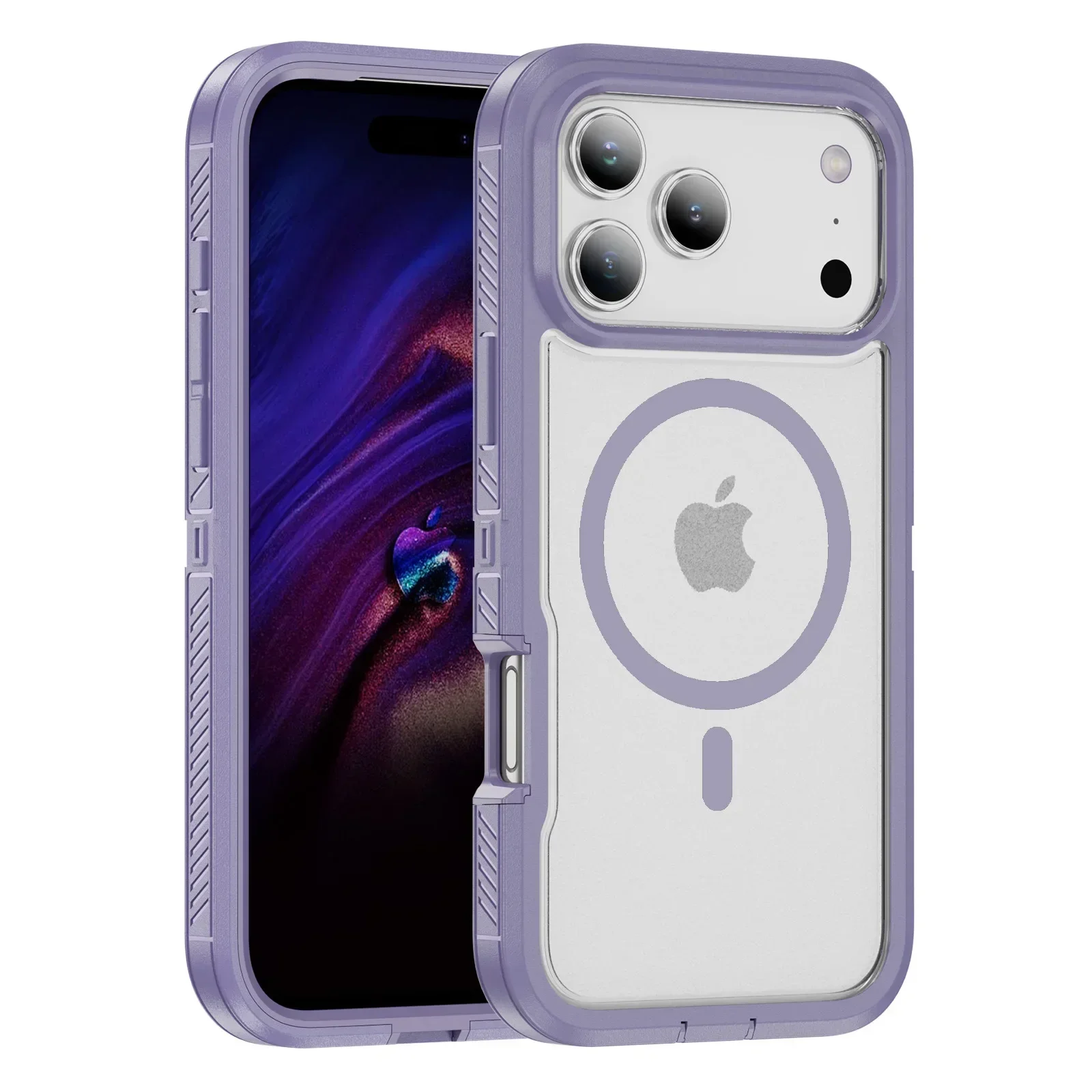 Rugged Heavy Duty Anti-Slip GripArmor Case with Magnetic Charging Compatibility