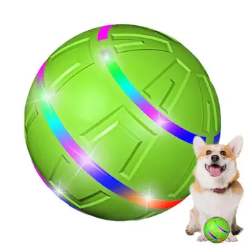 Automatic Dog Toy Bright Led Lights Interactive Enrichment Puppy Toys Interactive Ball For Playful Engagement Remote Control 1