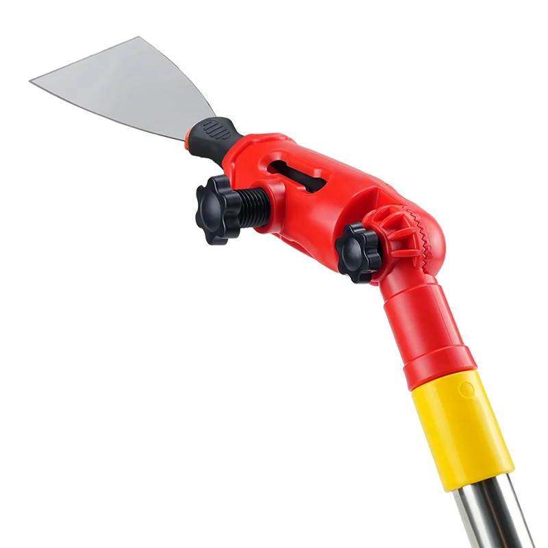 Paint Brush Extender Paint Roller Extension Pole Clamping Tool Telescopic Rod Handle for Painting Ceiling paint brushes