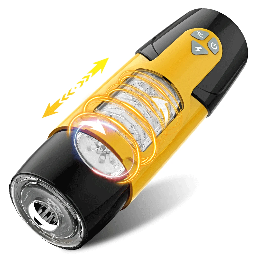 Automatic Male Telescopic Rotating Masturbator For Men_voghion.com