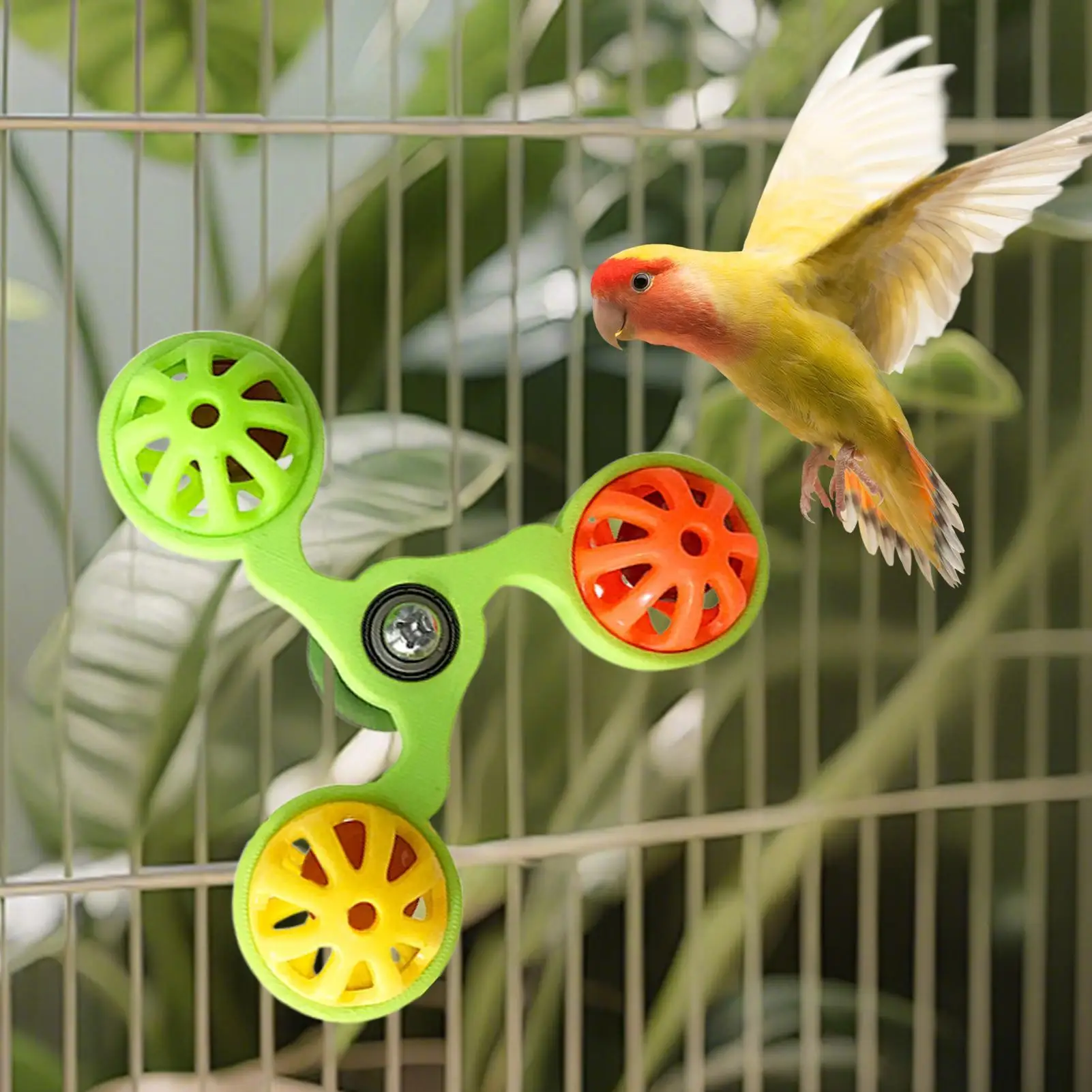 Rotating Parrot Windmill Toy 2