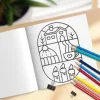 SIMPLE ART Bold-easy Patterns Coloring Book for Adults Cute Drawing Book Perfect Gift for Party and Birthday 6