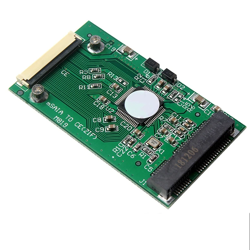 미니 SATA MSATA PCI-E SSD, IPOD 아이패드, 도시바, 히타치 ZIF 하드 디스크용, 40 핀, 1.8 인치 ZIF/CE 컨버터 카드