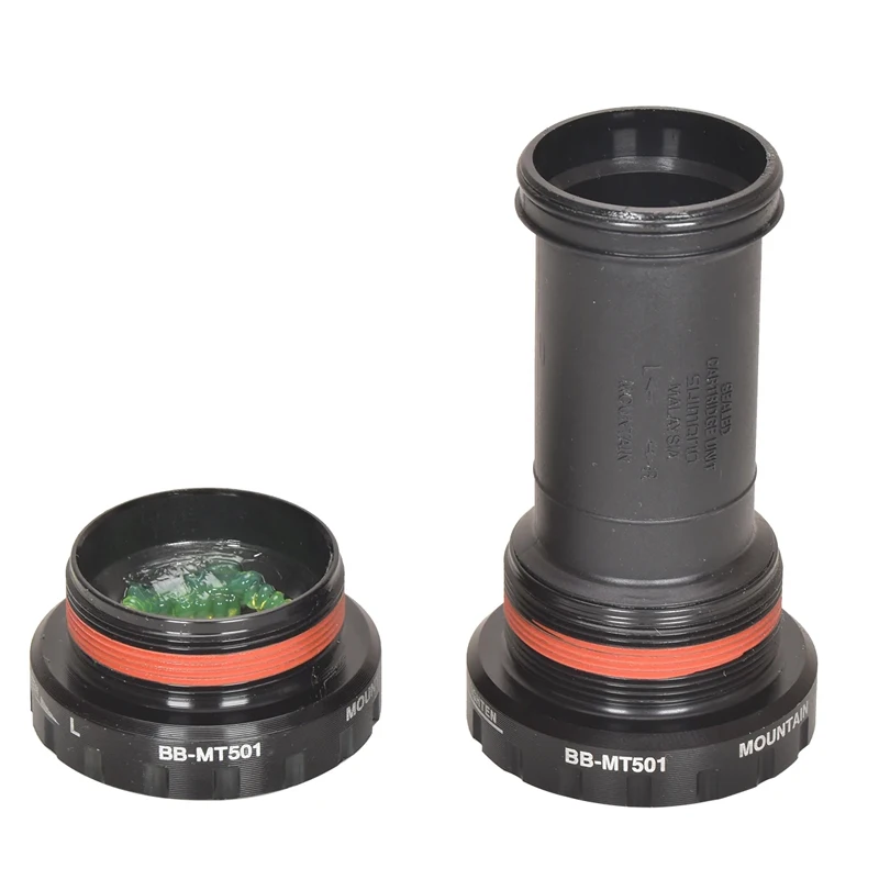 Bicycle Bottom Bracket SHIMANO DEORE BB-MT501 Threaded 68/73mm Shell For Mountain Bike