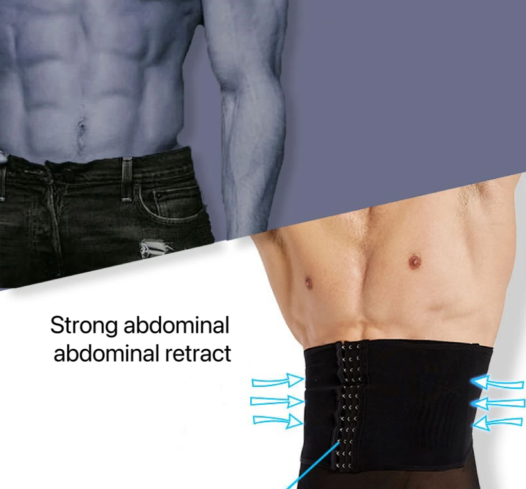 Model wearing shaping brief