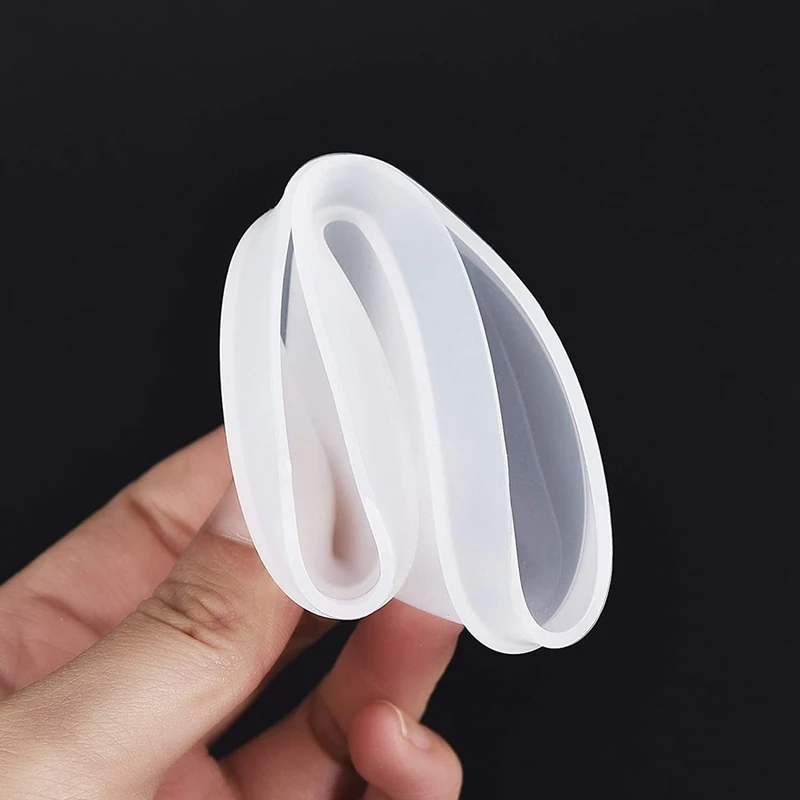 Round Resin Coaster Mold For Resin Casting Epoxy Molds For Casting With Resin Concrete Cement And Polymer Clay 4PCS silicone mold