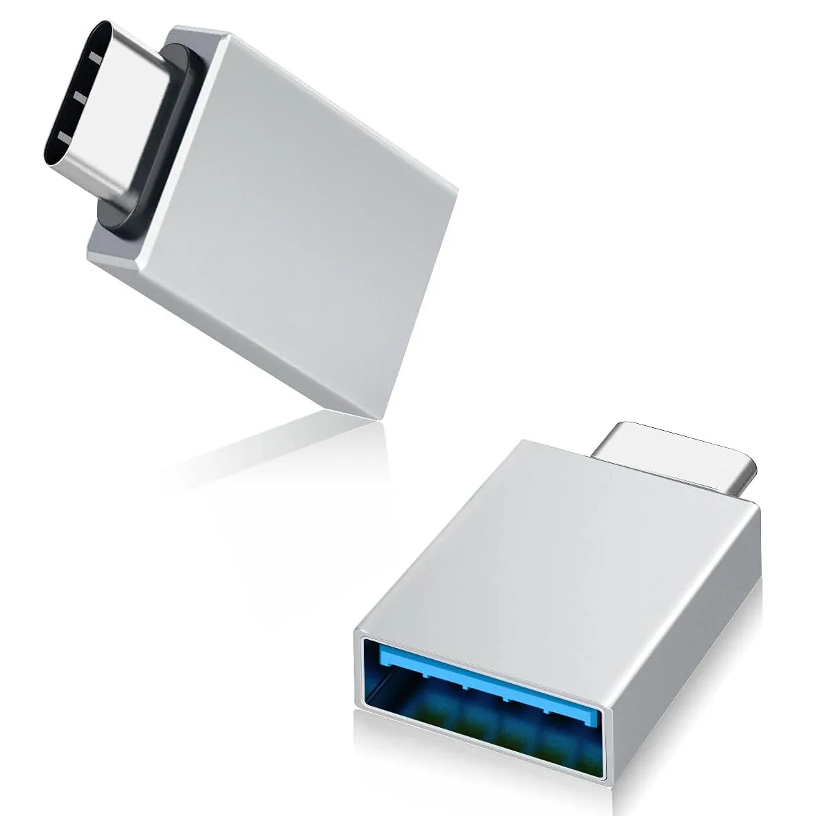 USB C-USB 어댑터, USB C(수) - USB(암) OTG 케이블 컨버터,..