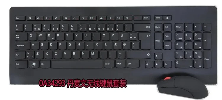 Teclado Lenovo Combo Teclado Y Mouse Inalambrico Recargable